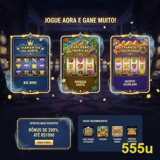 Jogue slots com segurança e conformidade no Brasil - 555u